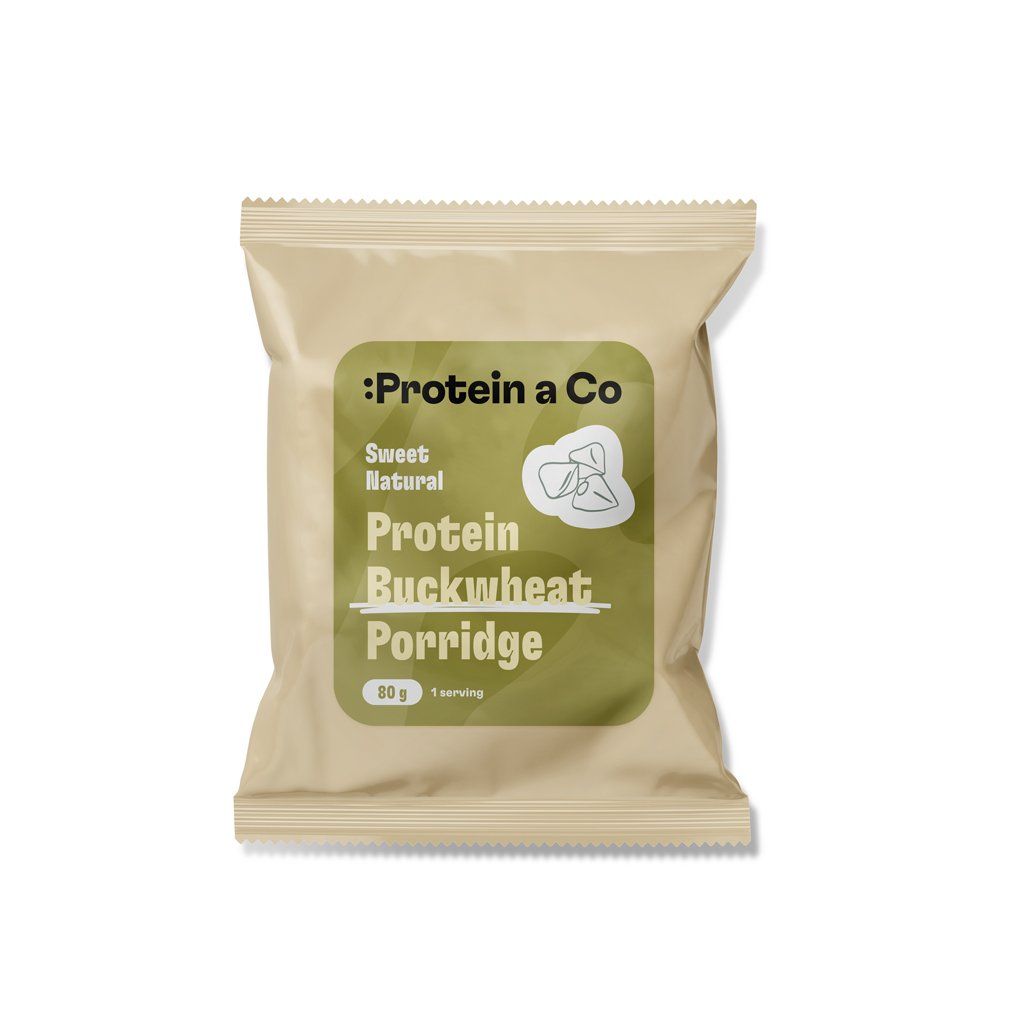 Terci de hrișcă proteic 80 g – Sweet natural
